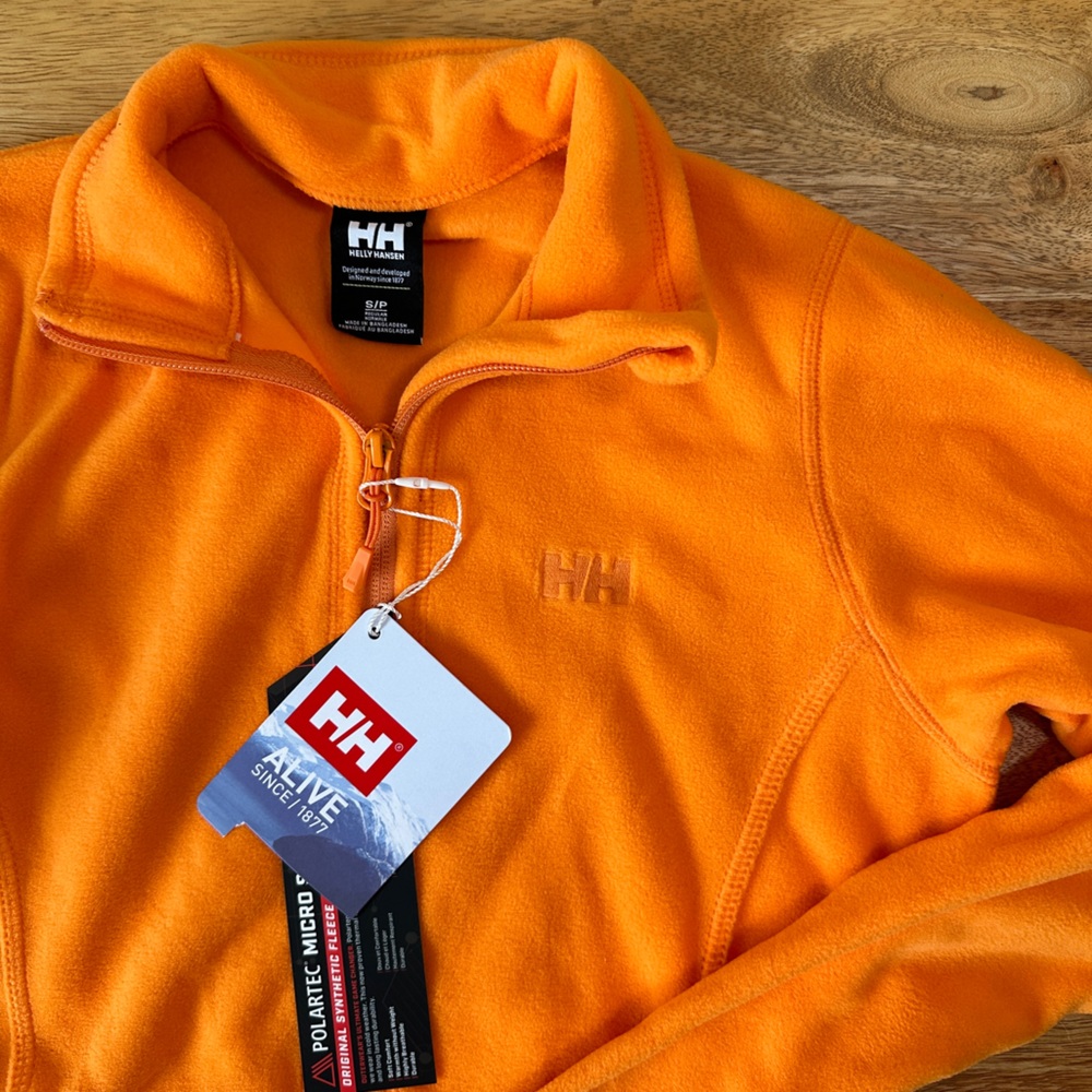 NWT Helly Hansen Women’s Small Daybreaker Full Zip Fleece‎ Jacket Layer Polartec